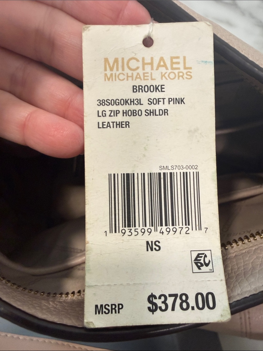 Michael Kors Brooke Large Leather Hobo - Picture 15 of 15